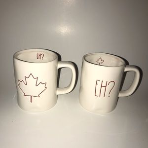NWT Rae Dunn Special Edition Canada Mugs - 2 Mugs